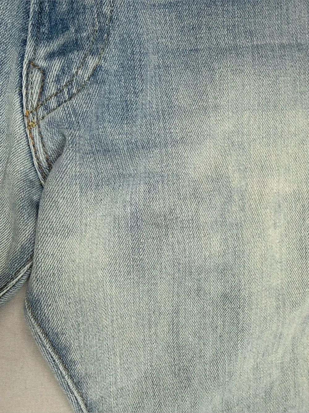 Polo Ralph Lauren Mens Hampton Slim Jeans 32 x 30 Light Washed Denim B9